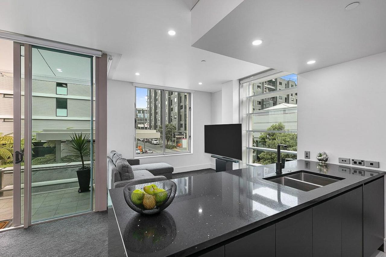 Qv Upscale Modern Viaduct Apt With Parking - 965 Auckland Exteriér fotografie